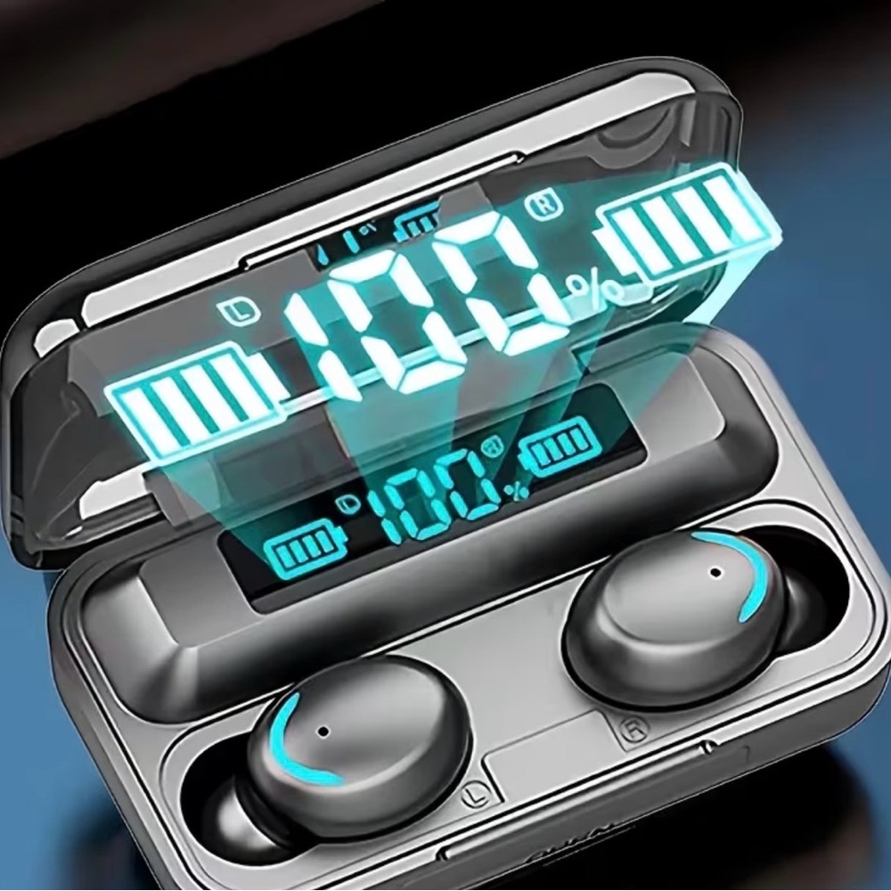 TWS F9 True Wireless Earphones with Power Bank - Picture 3 of 6